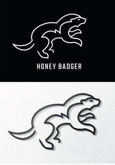 honey badger logo