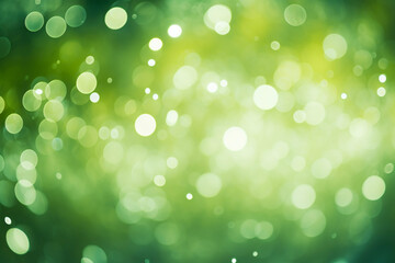 Fototapeta premium 緑色の光が重なる抽象的背景イラスト Generated image