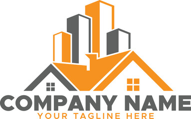 Real Estate elegant template,minimalist realtor logo,