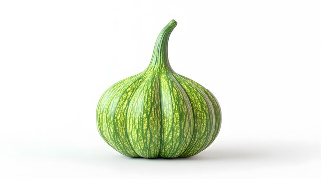 3D Pointed Gourd icon on a white background