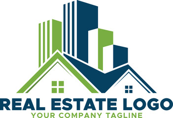 Professional Real Estate Logo, Realtor vector design