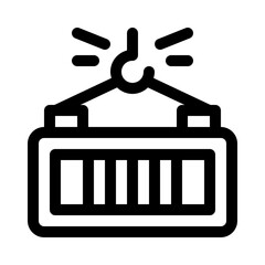 Container line icon