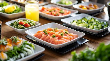 Fresh Salmon and Sunny-Side-Up Egg Rice Bowl