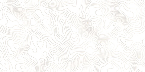 Abstract black and white and other colour topographic contours lines of mountains. Topography map art curve drawing. vector illustration.