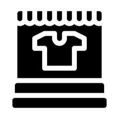 Clothing Store glyph icon