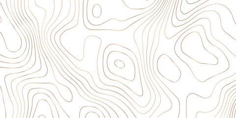 Abstract black and white and other colour topographic contours lines of mountains. Topography map art curve drawing. vector illustration.