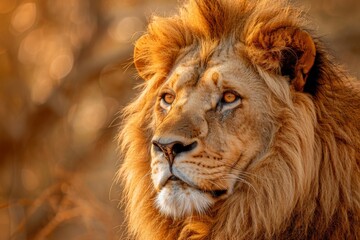 Fototapeta premium a lion