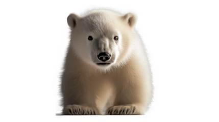 polar bear cub ursus arctos