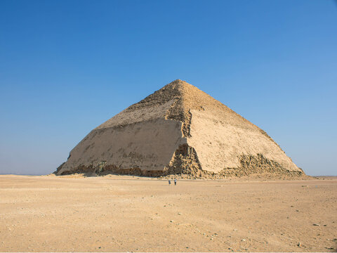 Bent Pyramid Dahshur Egypt King Snefru