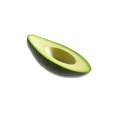 Freshly Sliced Avocado Halves: A Deliciously Nutritious Superfood for Healthy Living