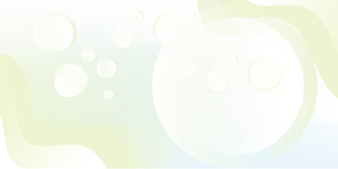 Vector abstract background. Round spots and balls on other colours background. Design template for banner, card, cover, poster.