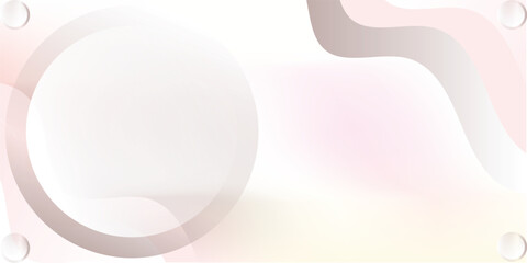Vector abstract background. Round spots and balls on other colours background. Design template for banner, card, cover, poster.