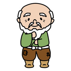 とんとんするひげじいさん