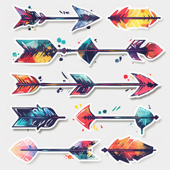 Fantasy Collection of Crystal Ice Weapons and Swords in Futuristic Blue Design for Game and Concept Art