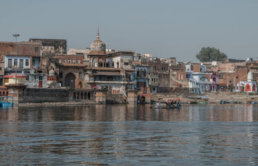 Mathura is one of the oldest cities in India on the banks of the Yamuna River