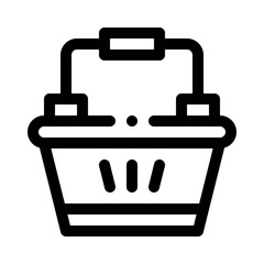 Shopping Basket line icon