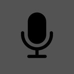 microphone icon on button