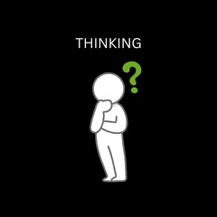 3d man with green idea