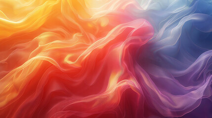 Obraz premium Abstract colorful wave background