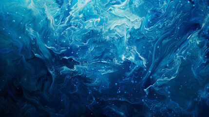 Obraz premium abstract background with dark blue color featuring ocean waves 