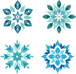 Obraz premium Flower Patten design vector illustration