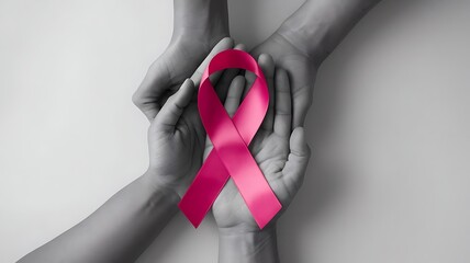 World Cancer Day Awareness Ribbon Graphic