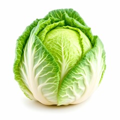 Cabbage isolated on white background