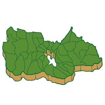 map of bogor west java indonesia
