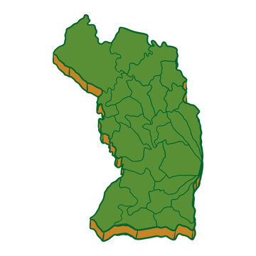 map of majalengka west java indonesia