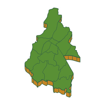 map of cimahi city west java indonesia