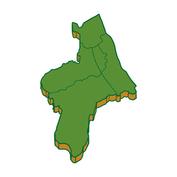 map of cirebon city west java indonesia