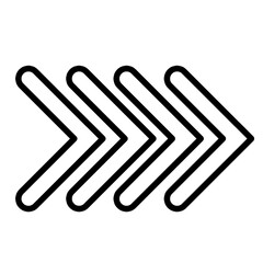 Obraz premium SharpArrowLine