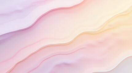 Obraz premium abstract flowing marble 3d pastel background, with soft gradients of pastel colors like pink and purple a sense of luxury and elegance, generative AI