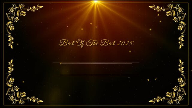 golden frame the best 2025 green screen background