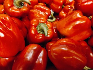 red bell peppers
