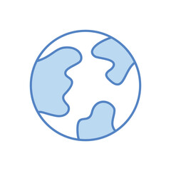 Earth vector icon