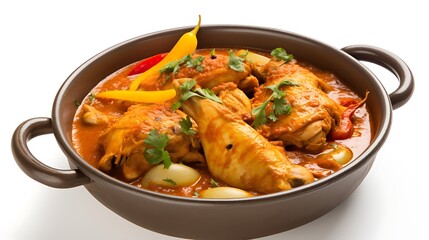 Fototapeta premium chicken curry with rice