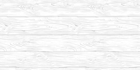 Wood plank, wood texture, light gray background, vector design