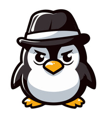 penguin cartoon big boss