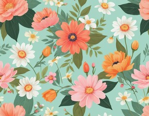 seamless floral pattern