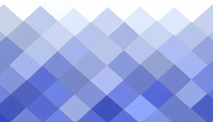 Abstract geometric background featuring a gradient of soft blue diamond shapes. Ideal for presentations, websites, or design projects needing a calming, stylish backdrop.