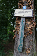 Rheinsteig between Rudesheim am Rhein and Lorch - Hesse - Germany