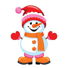 christmas character vector design