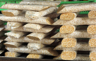 raw tempeh on market