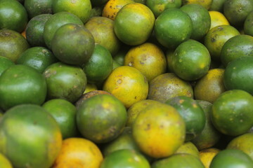 limes in a market