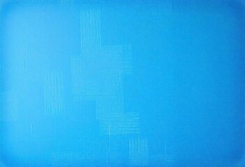 Fototapeta premium Textured blue background with visible brush strokes and grunge-like distressed details