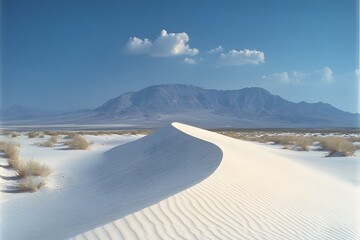 Desert sand dunes