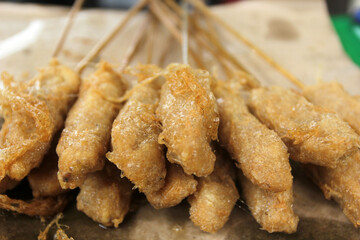 fried chicken nuggets