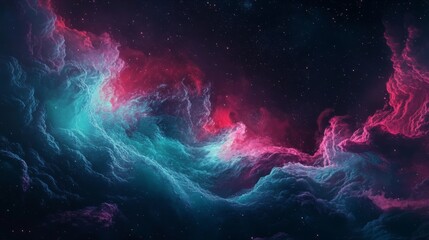 Obraz premium Nebula spiraling toward a supernova, bright and colorful cosmic scene