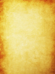 Obraz premium Vintage Aged Paper Texture with Yellowed Surface and Grunge Details
